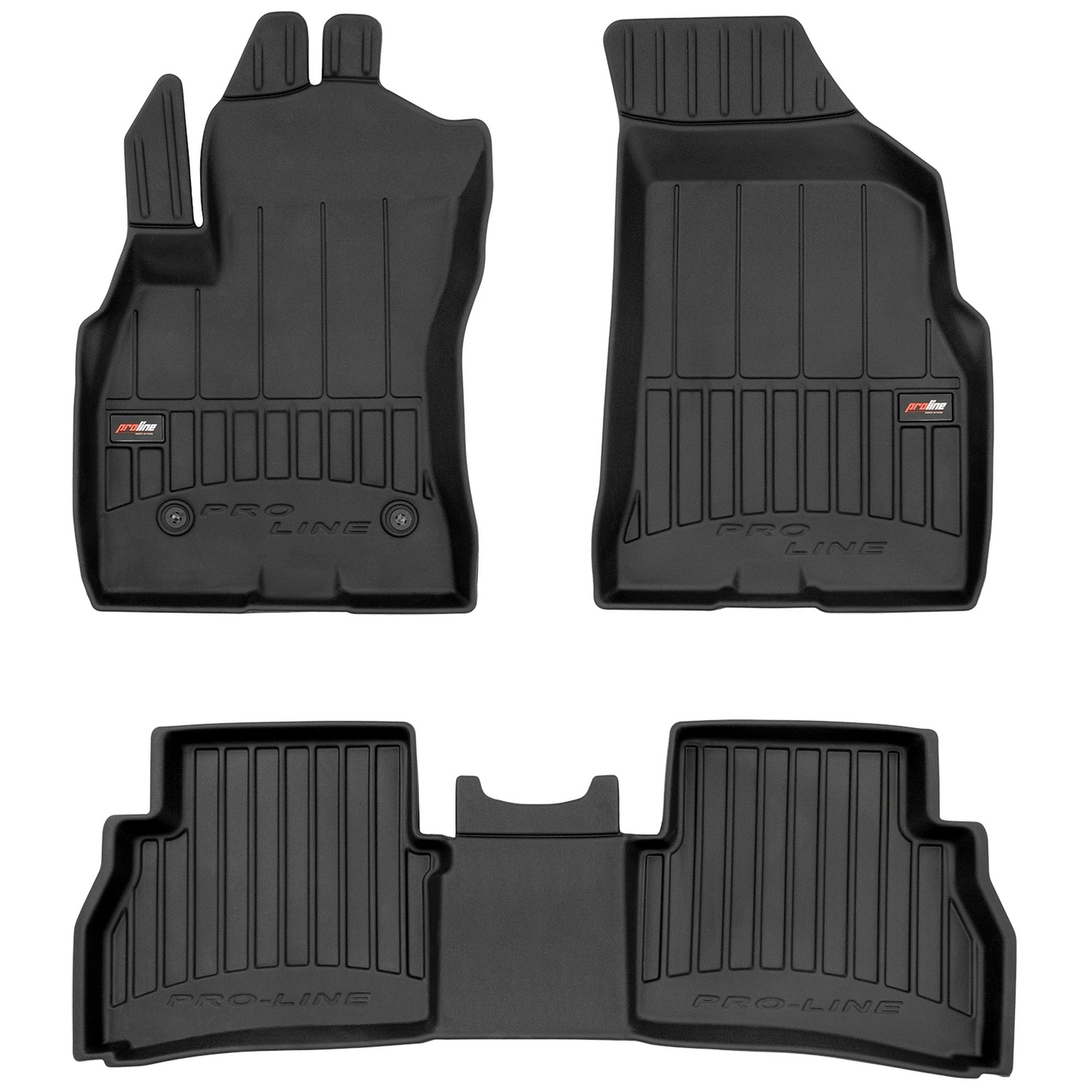 Tapis de sol TPE Frogum Pro-Line Fiat Doblo II 2010-2020 accessoires auto habitacle