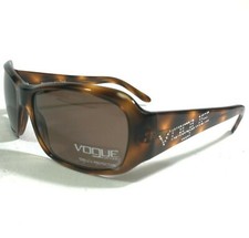 Vogue Sunglasses VO2533S B 1553/73 Brown Round Frames with Brown Lenses