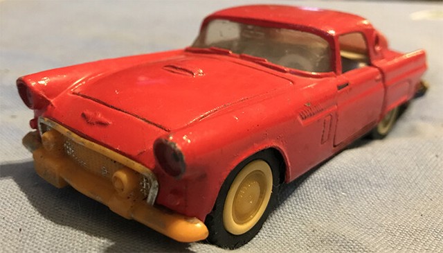 Majorette Legends S 1/32 Diecast 1956 Ford Thunderbird Red '56 T-Bird Car | eBay
