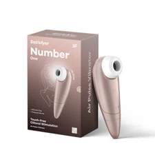 Satisfyer Number One Clitoral Stimulator Vibrator - Clitoris Sucker, Waterproof