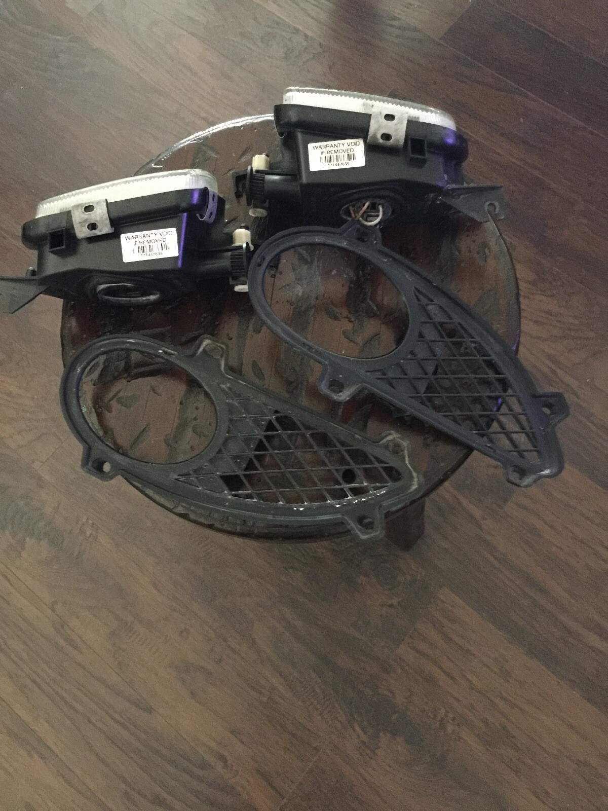 0004 Mercedes Benz C CL SLK Fog Light Assembly Set Left Right/ (CHECK