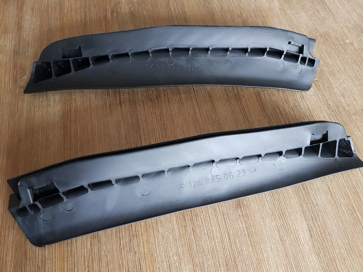 Genuine Mercedes-Benz W124 rear bumper rubbers A1248850523  