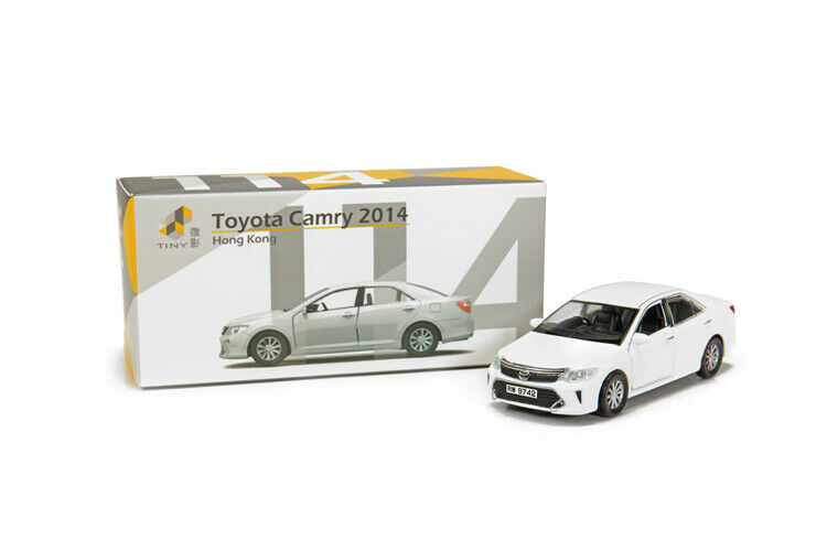 Tiny 1:64 Camry 2014 White Diecast Model Car in box | eBay