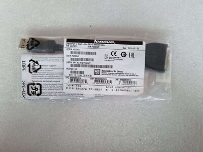 Genuine 45J7915 DisplayPort to Single Link DVI-D Cable 