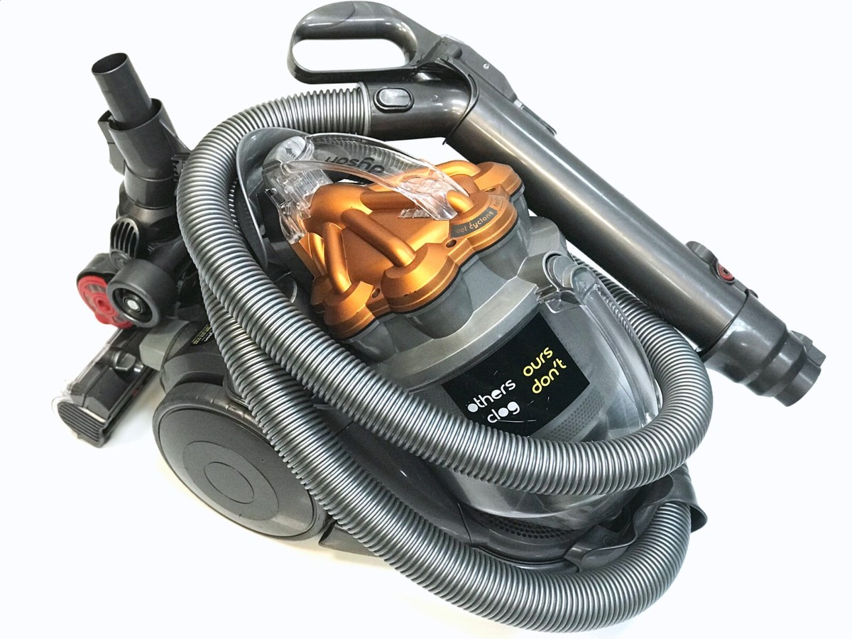 Dyson Stowaway Cylinder Vacuum Cleaner DC20 Pull Along Bronze Pet 