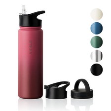 Trinkflasche Edelstahl 750ml Thermo Flasche S...