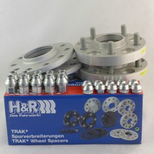 H&R Spurverbreiterung 28/40mm silber für Tesla Model 3