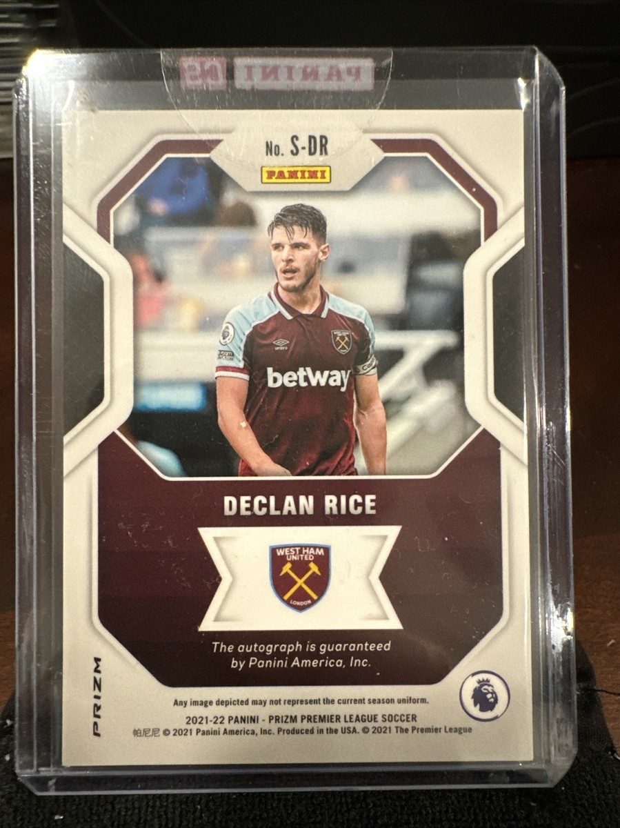 Declan Rice 2021-22 Panini Prizm Signatures | eBay