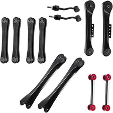 12 PC Control Arm Suspension Kit Fits Jeep Wrangler TJ 1997-2006 