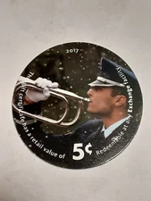 16E5   AAFES Pog  2017 U.S. ARMY Money E.F.