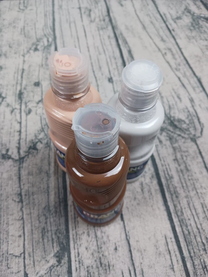 Lote de (9) botellas de pintura al temple Prang lista para usar colores surtidos Foto 3 de 3