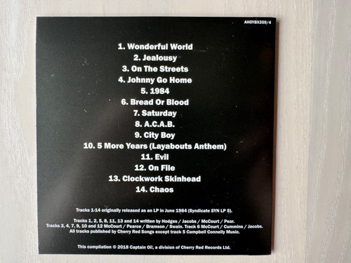 The 4 Skins - The Albums - 2018 Captain Oi! 4 CD Box Set - Picture 11 of 17