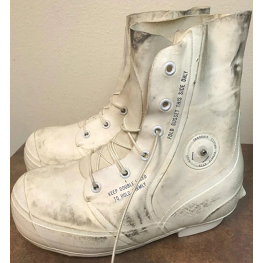 GI Genuine USA White Extreme Cold Mickey Mouse Bunny Boots Used eBay