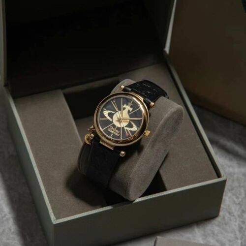Vivienne Westwood Orb Watch Leather Band new with Original Box