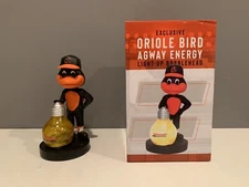 Baltimore Orioles Oriole Bird Mascot Agway Energy Light-up Bobblehead RARE NEW