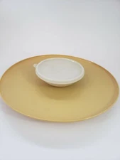 Vintage Tupperware Chip and Dip Platter 