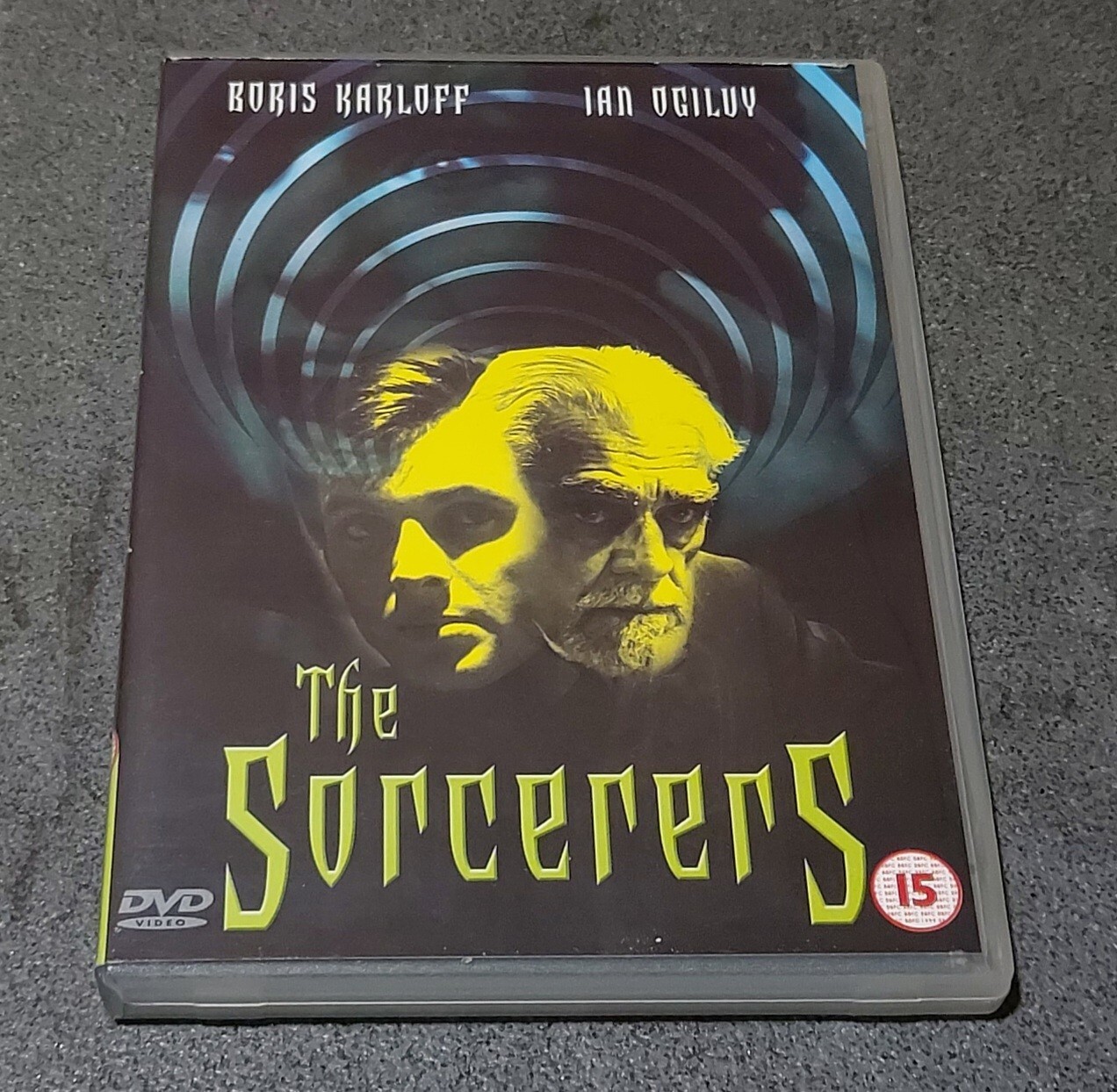 The Sorcerers DVD 1967 Tigon British Horror Movie w/ Ian Ogilvy + Elizabeth Ercy
