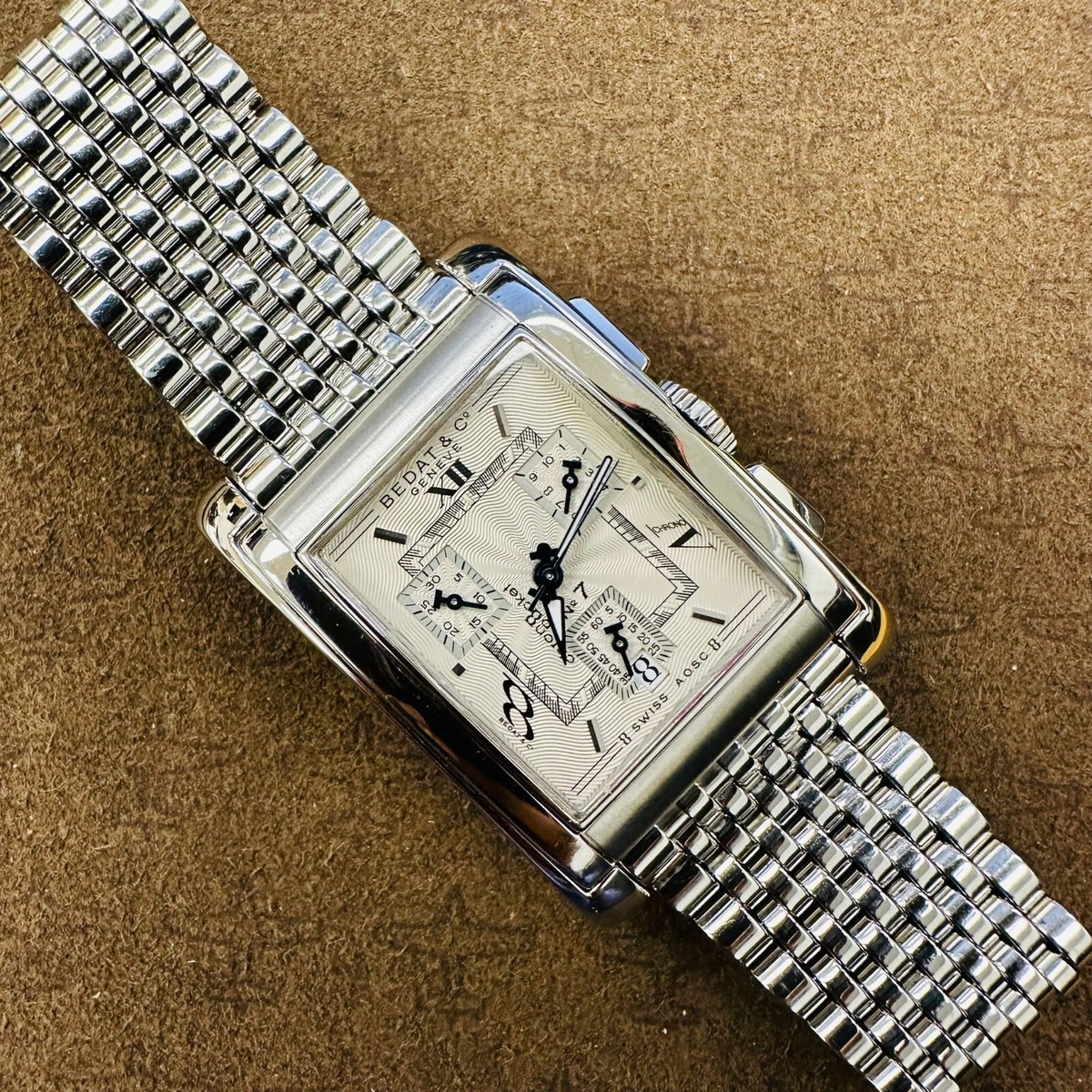 Bedat & Co Geneve 778 Nº7 White Dial Quartz Pre-Owned Watch Only 
