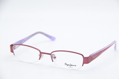 NEW PEPE JEANS SOPHIA PJ2024 C7 PINK PURPLE AUTHENTIC EYEGLASSES 46-17