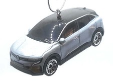 Christmas Ornament for 2022 Renault Megane Grey Black