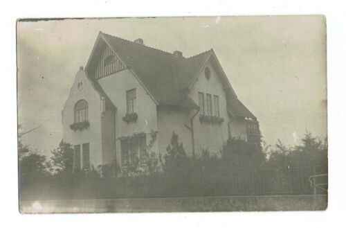 Q37 Wunderbares Haus Itzehoe 1915 n. Trittau Mathilde Hinsch Original echt Foto - Bild 1 von 2