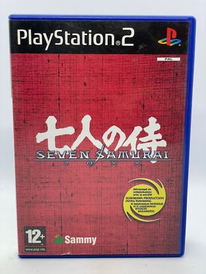 Seven Samurai 20XX PS2 PAL ENGLISH TESTED AUTHENTIC Complete