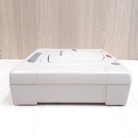 SEGA SATURN console in box Japan White with 3 games, controller & cables tested