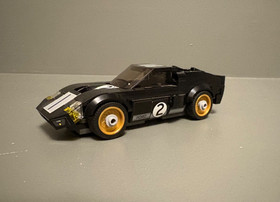 Lego Speed Champions 1966 Ford GT40 From Set No 75881 -RETIRED Car 100% Complete