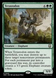 Terastodon 249 Rare Commander: Modern Horizons 3