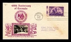 DR JIM STAMPS US COVER CORONADO 400TH ANNIVERSARY FDC SCOTT 898 CROSBY PHOTO
