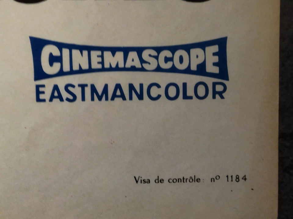 Winnetou Filmplakat Winnetou 1. Teil aus Frankreich - Bild 2 von 2