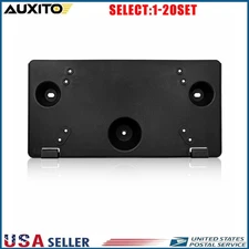 Fit 2020-2024 Ford Explorer Front License Plate Mounting Bracket Black OEM 1-10X