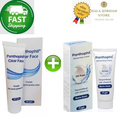 Panthophil Moisturising Cream 75 g + Panthophil Clear Face Cream  FAST SHIPPING 
