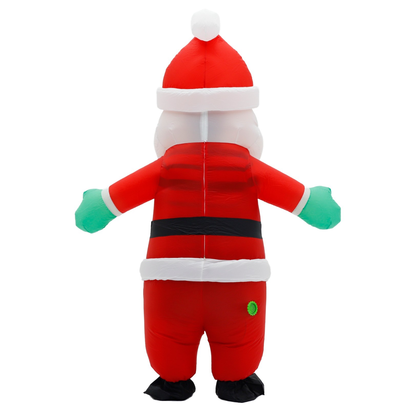 Inflatable Costume Santa Claus Adult Blow Up Christmas Cosplay Party Xmas Suit