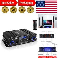 Bluetooth 5.0 HiFi Amplifier - 1200W, Perfect Companion for Home Audio Systems