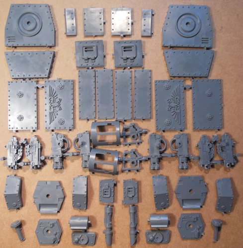 Baneblade Hellhammer - Side Sponsons Flamers Turret Lascannon - 40k Bitz Bits #K