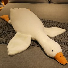 50cm Giant Goose Plush Toy Cute Duck Stuffed Animal Pillow Gift