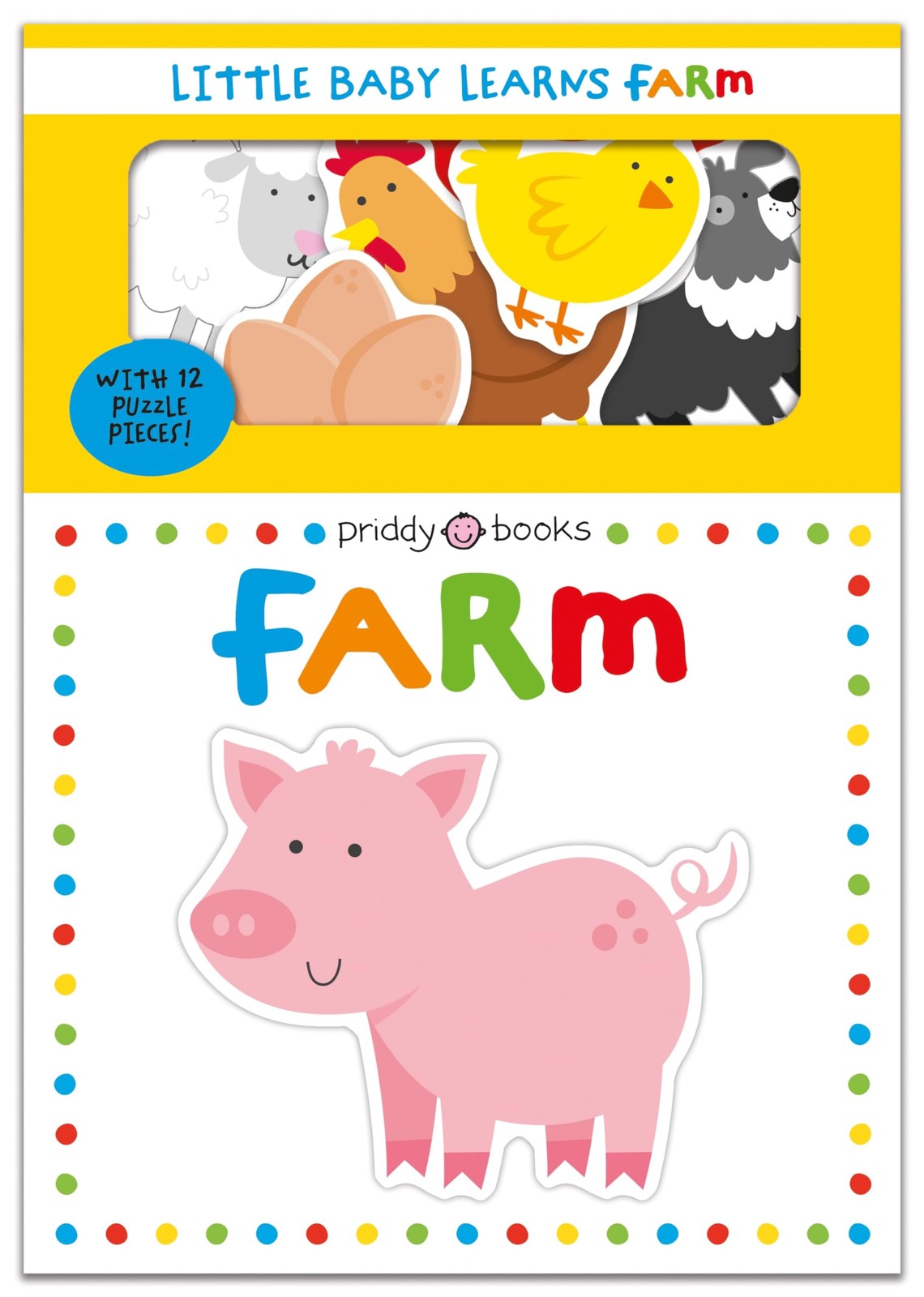Little Baby Learns Farm (UK Edition) by Priddy Books (HB 2022) - Image 7