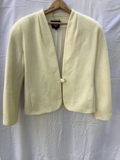 1980/90s women  s wool white blazer by Dalton