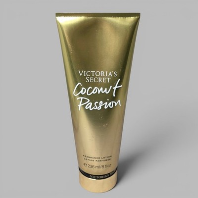 Victoria's Secret Coconut Passion Fragrance Lotion 8oz (236ml) Gold Tube New