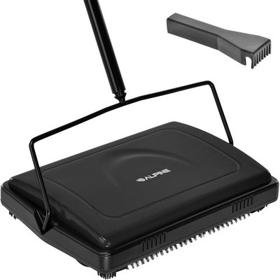 Alpine Manual Carpet Sweeper Triple Brush   Cordless Non Electric Multi-Su