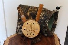 Custom Made Sycamore  Wood Turkey Pot  Call with Two Round Tip  Rod  Strikers