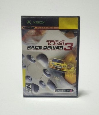 ToCA Race Driver 3 - Ultimate Racing Simulator - Microsoft Xbox 2006 (No Manual)