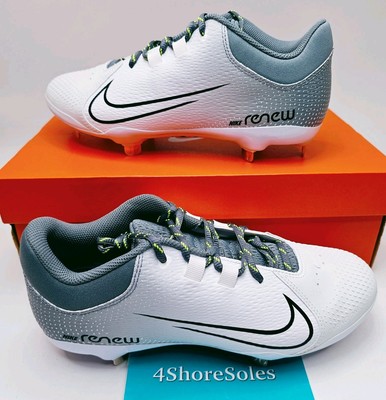 NEW Nike Women's SIZE 9 Hyperdiamond 4 Pro Softball Cleats Grey White CZ5920-002