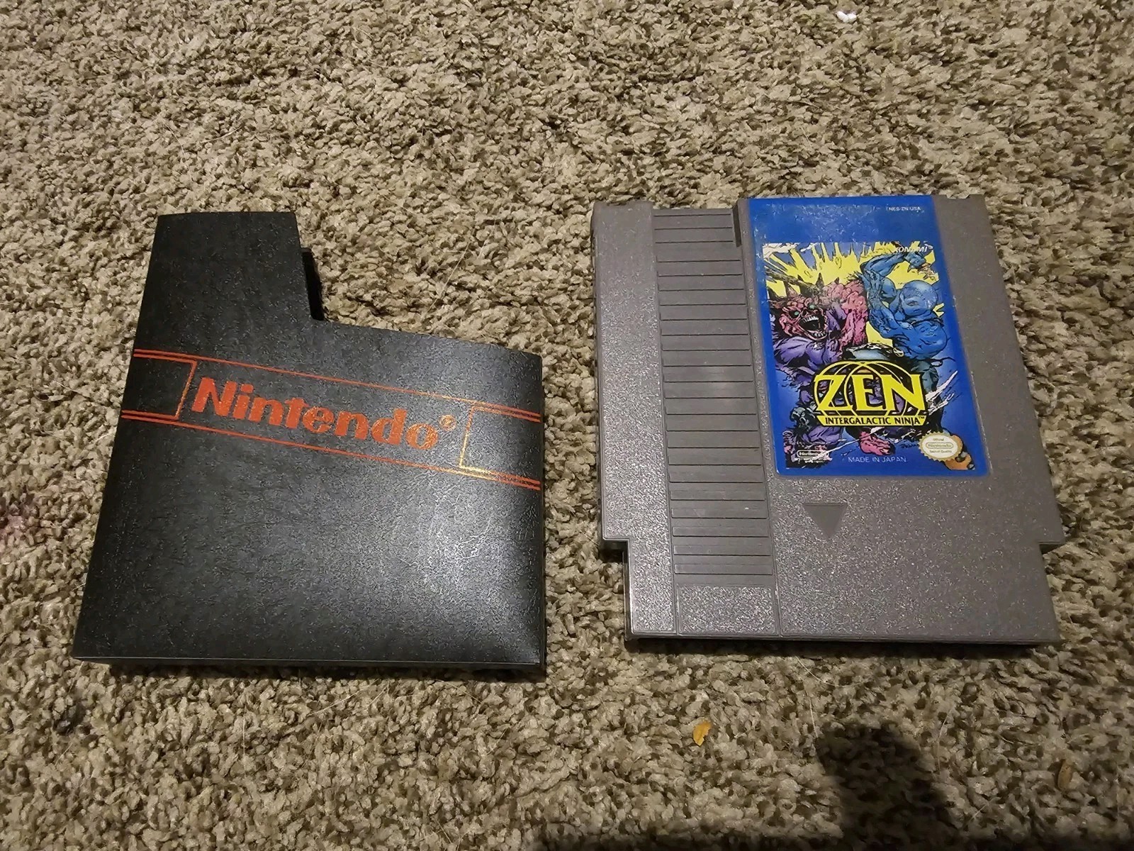Zen: Intergalactic Ninja (Nintendo NES, 1993) *Cart Only* Authentic Tested!
