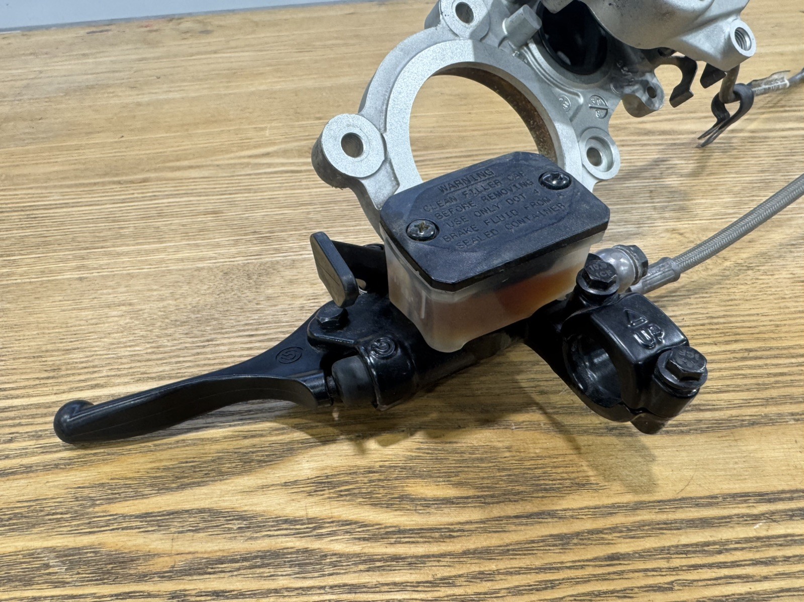 SKI-DOO BRAKE CALIPER, HOSE, AND MASTER CYLINDER 507032720, 507032596