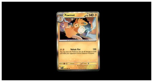 Pawmot 034/094 Rare Phantasmal Flames Pokemon Holo Near Mint