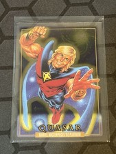 2024 SkyBox Marvel Masterpieces 92 Platinum Quasar #72 Clear Cut