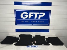 2015-2021 Subaru Wrx Sti Oem Floor Mats Set Front Rear Red Stitching Logo Lh Rh