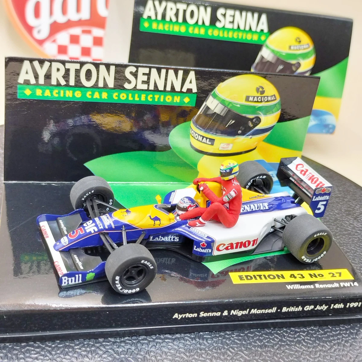 25+ MINICHAMPS Ayrton Senna Diecast Formula 1 Cars for sale